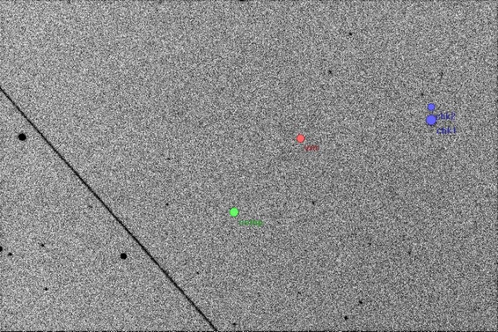 Mapka - V0642 Vir, JD 2456846.33538