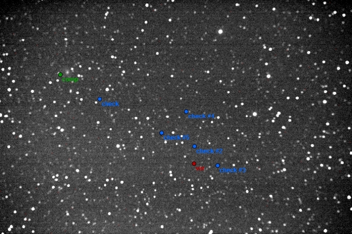 Mapka - V0337 Cam, JD 2456887.30955