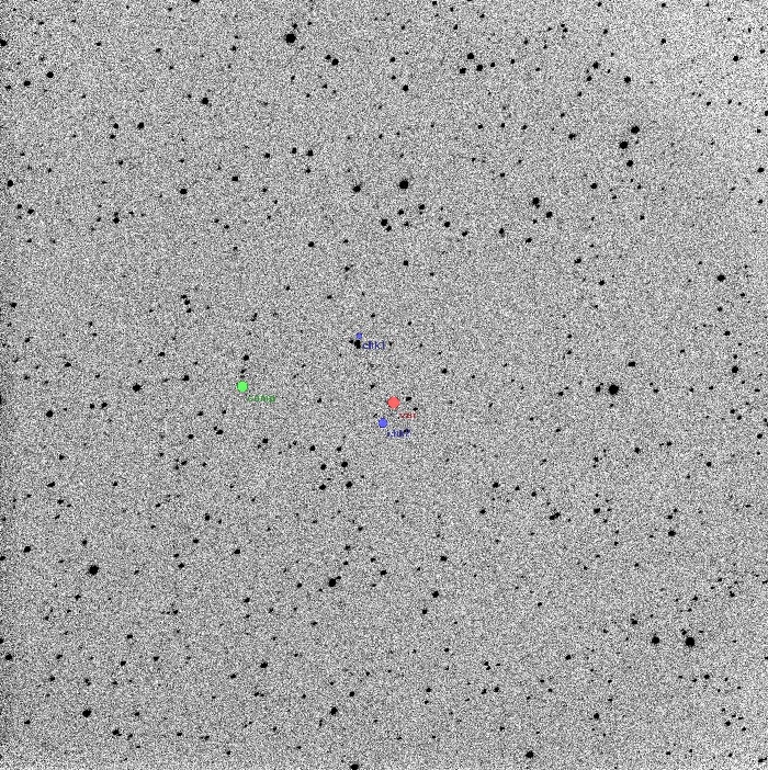 Mapka - V0381 Cas, JD 2456895.28297