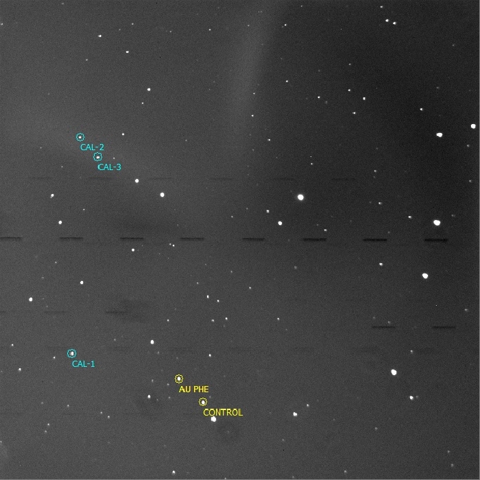 Mapka - AU Phe, JD 2456941.78081