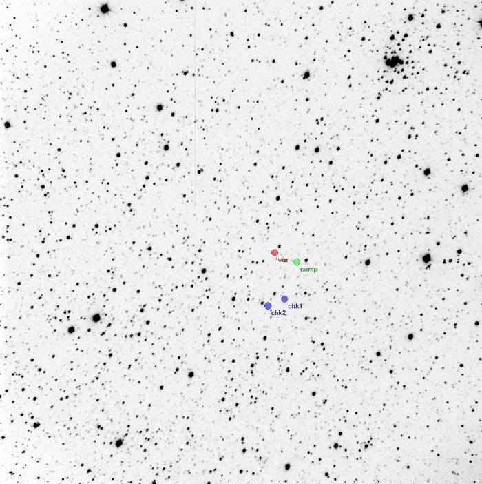 Mapka - V2240 Cyg, JD 2457579.36344