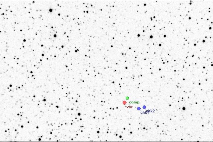 Mapka - V2240 Cyg, JD 2457640.26528