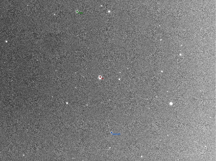 Mapka - BW Dra, JD 2457798.38001