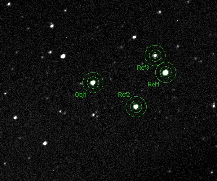 Mapka - AH Tau, JD 2457769.24582