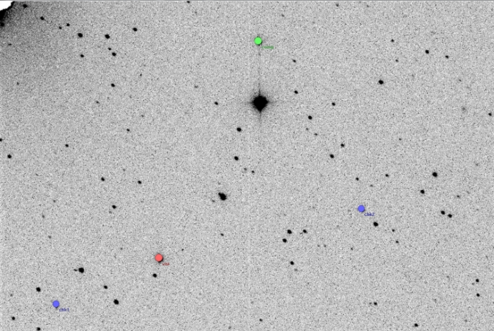 Mapka - HN Psc, JD 2457994.32219