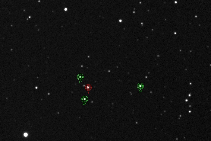 Mapka - V0566 And, JD 2458074.25550