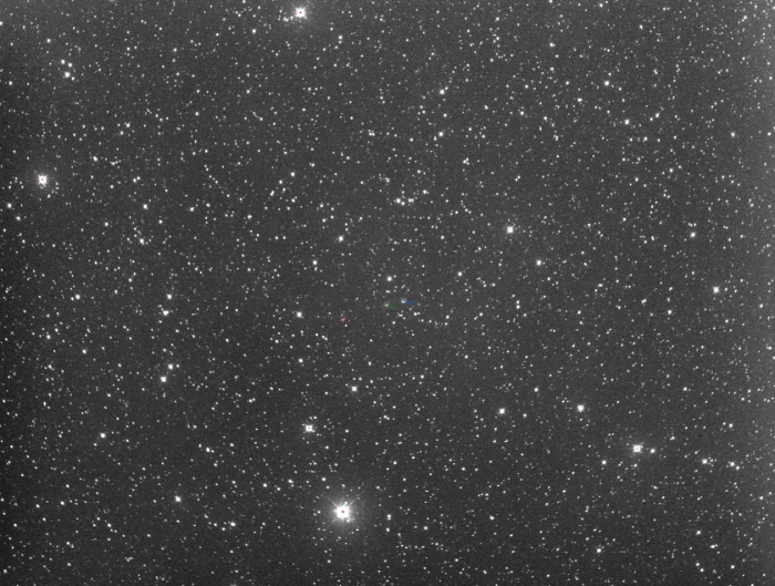 Mapka - V0445 Cas, JD 2458391.25835