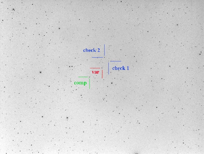 Mapka - V0403 Cam, JD 2458502.27489