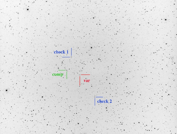 Mapka - V0364 Aur, JD 2458521.22207