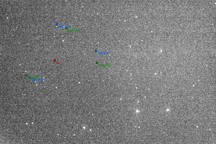 Mapka - NN Dra, JD 2457798.35333