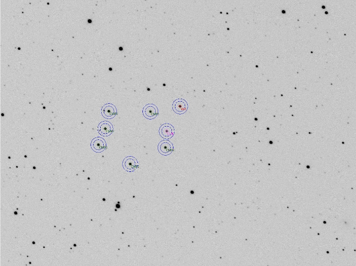 Mapka - GJ 3236, JD 2458590.28898