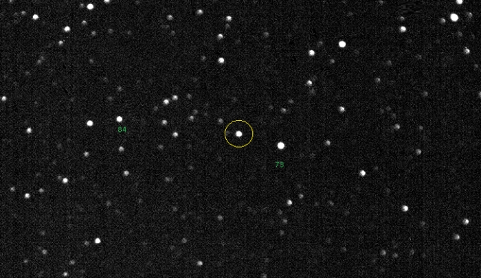 Mapka - YY CrB, JD 2458603.33528