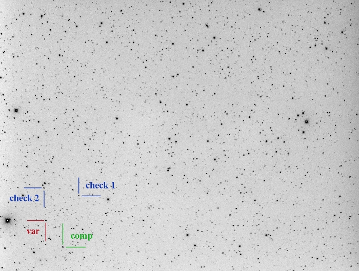 Mapka - V0638 And, JD 2458802.19369