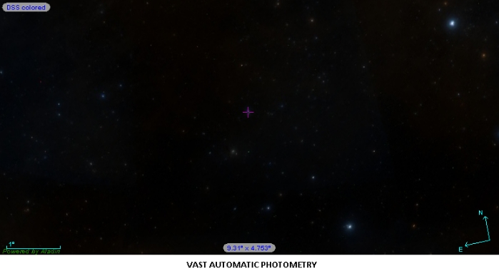 Mapka - RZ Cas, JD 2458823.22257