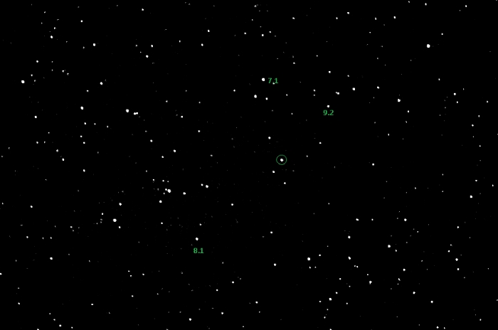 Mapka - TY UMi, JD 2458944.29067