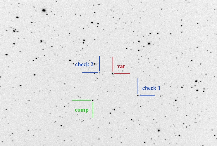 Mapka - V0725 And, JD 2459114.28432