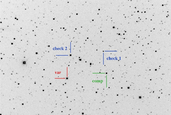 Mapka - V0338 Her, JD 2459374.37596