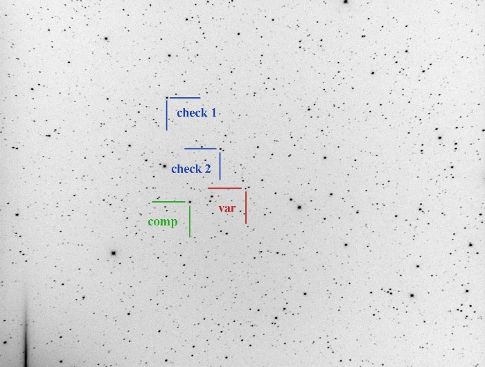 Mapka - V0801 And, JD 2459464.29870