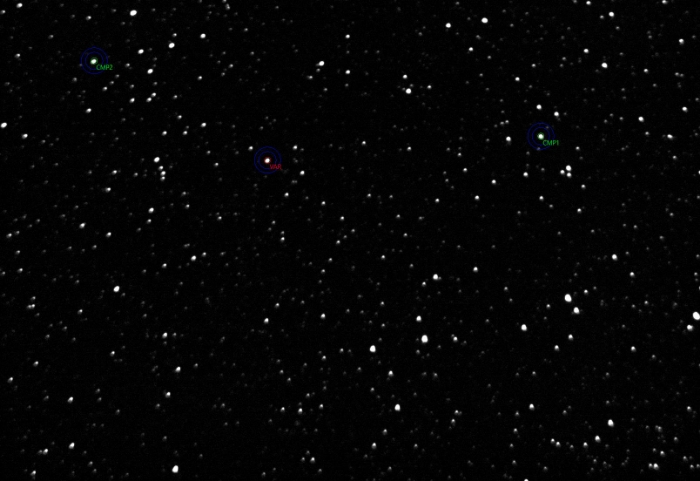Mapka - V2563 Oph, JD 2459785.41696