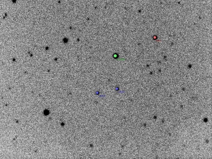 Mapka - EX Leo, JD 2455960.54599