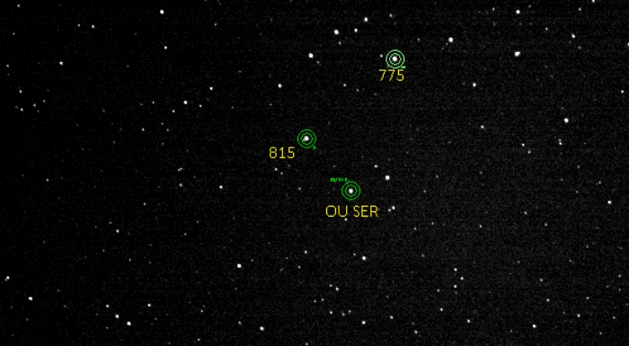 Mapka - OU Ser, JD 2460064.31708