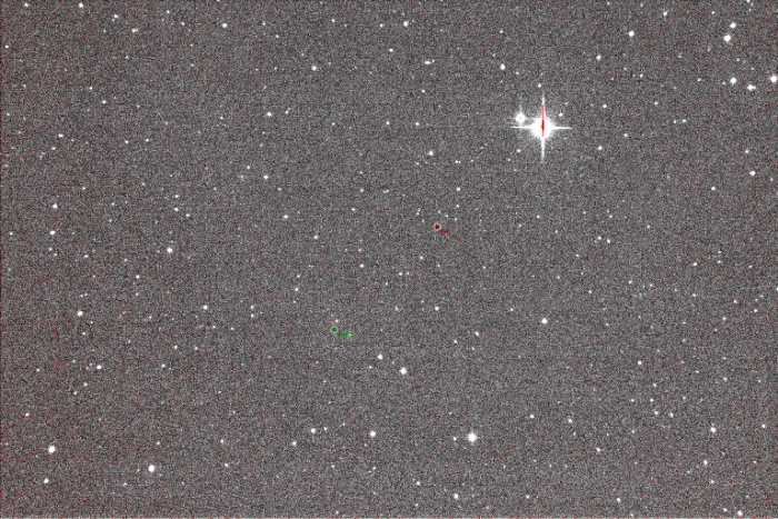 Mapka - RZ Dra, JD 2459077.35436