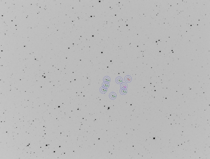 Mapka - GJ 3236, JD 2460215.24534