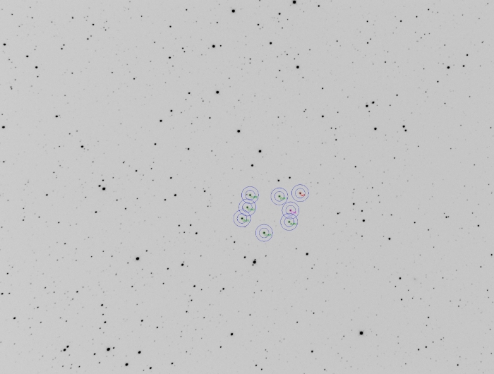 Mapka - GJ 3236, JD 2460224.25872