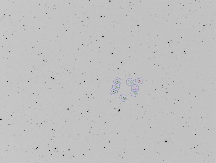 Mapka - GJ 3236, JD 2460231.22261