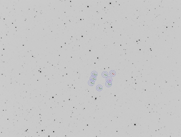 Mapka - GJ 3236, JD 2460296.18004