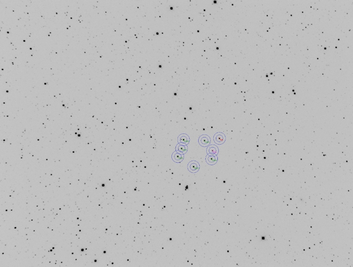 Mapka - GJ 3236, JD 2460297.17874