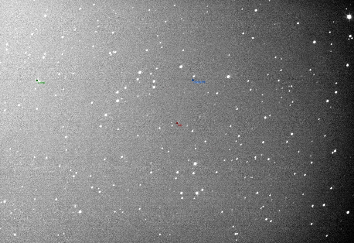 Mapka - NN Dra, JD 2460319.26085