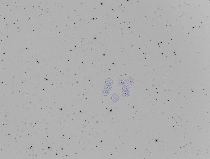 Mapka - GJ 3236, JD 2460330.20635