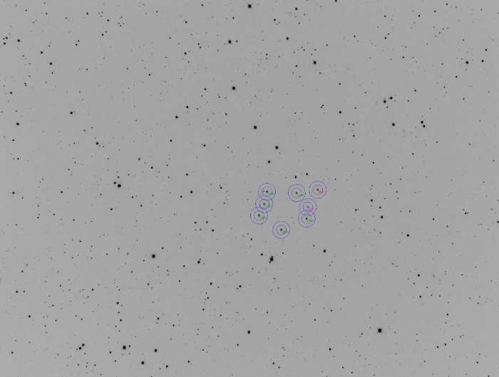 Mapka - GJ 3236, JD 2460338.20942