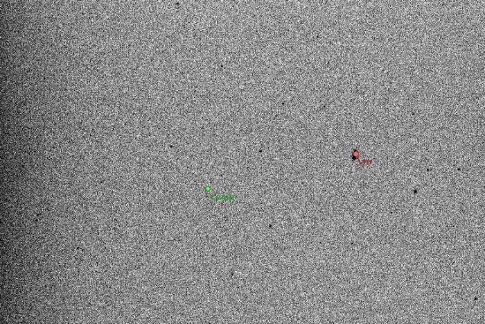 Mapka - BW Dra, JD 2455960.50087