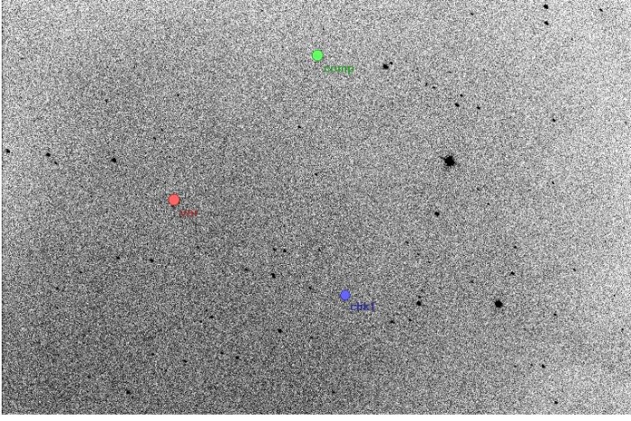 Mapka - XY Leo, JD 2455970.42663