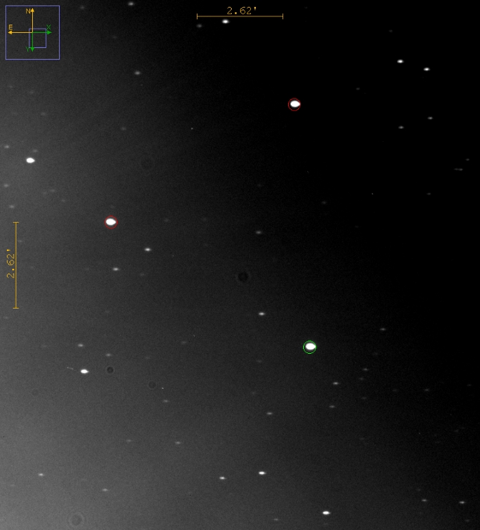 Mapka - KELT-17, JD 2460660.38042