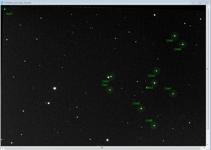 Mapka - TOI-3856, JD 2460661.79299