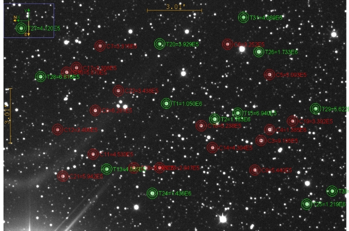 Mapka - TOI 3604.01, JD 2460664.31540