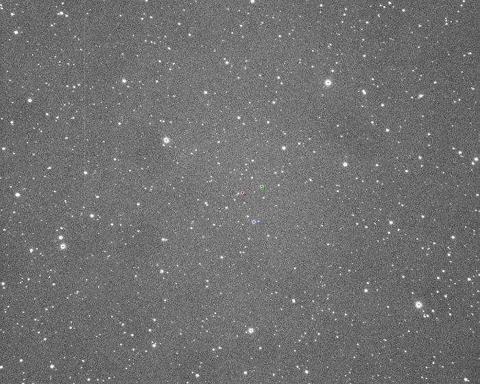 Mapka - BE Dra, JD 2460588.28693