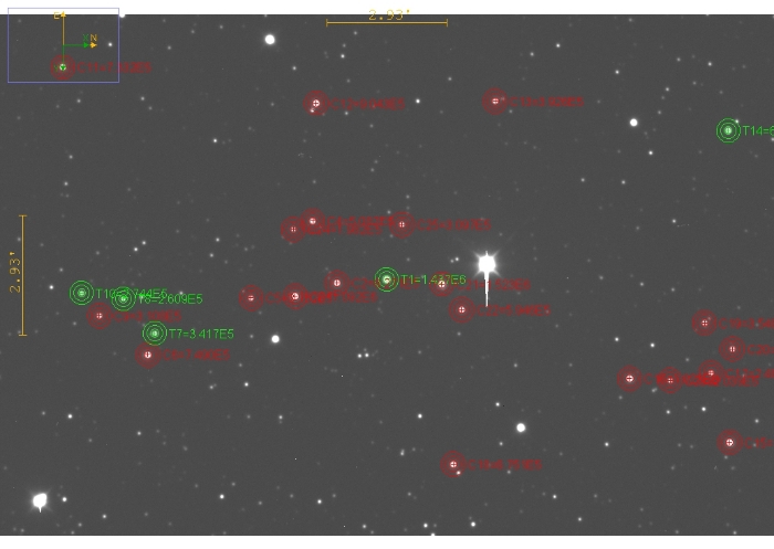 Mapka - TOI-2046, JD 2460683.25860