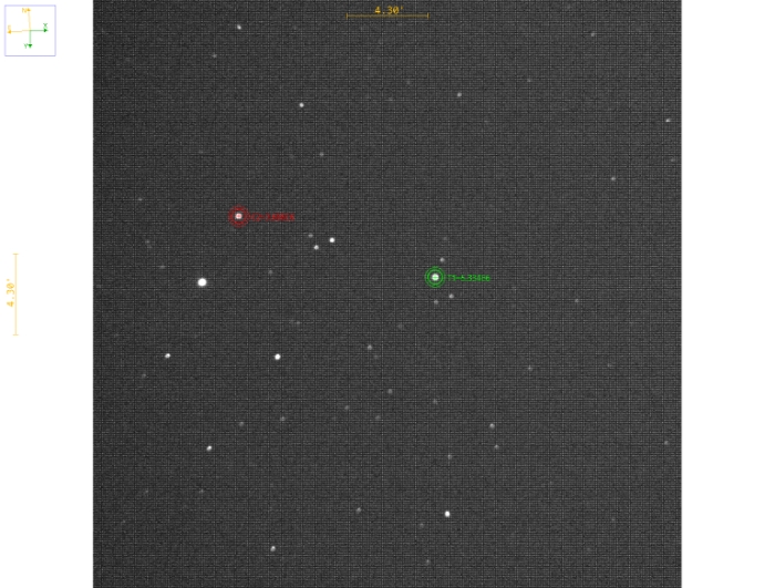 Mapka - TOI 522.01, JD 2460689.39905