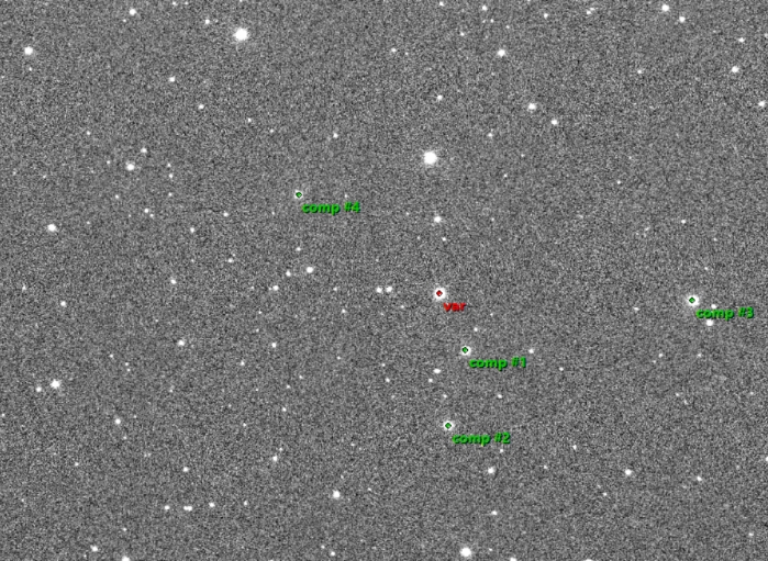 Mapka - TOI-2154, JD 2460693.41781