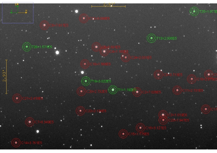 Mapka - WASP-12, JD 2460686.30666