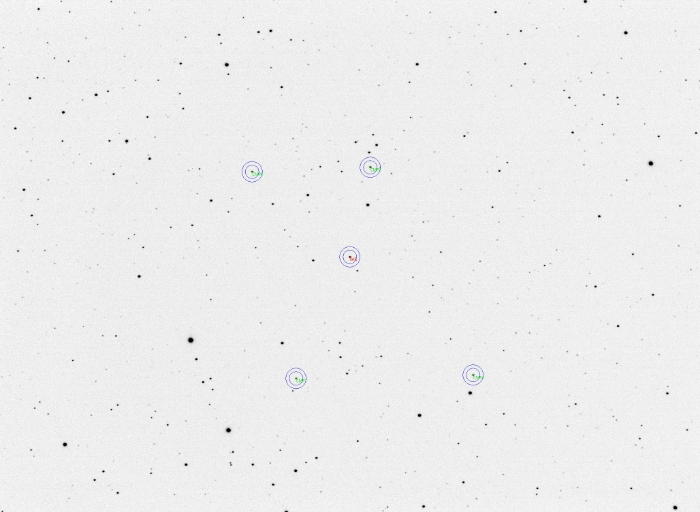 Mapka - V0380 Dra, JD 2460707.51831