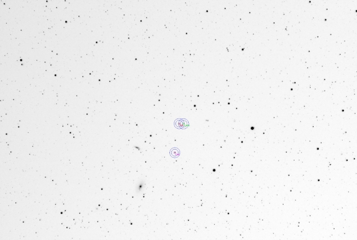 Mapka - V0453 UMa, JD 2460711.31155