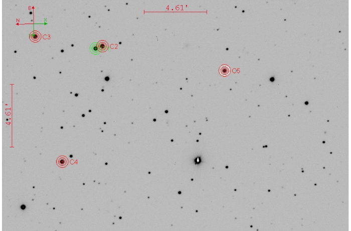 Mapka - XO-2 N, JD 2460708.24591
