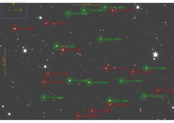 Mapka - WASP-12, JD 2460709.24990