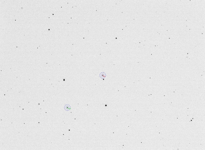 Mapka - NSVS 5054458, JD 2460739.36513