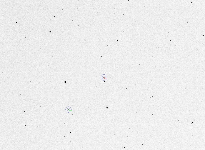 Mapka - NSVS 5054458, JD 2460740.32780